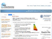 Tablet Screenshot of eerg.it
